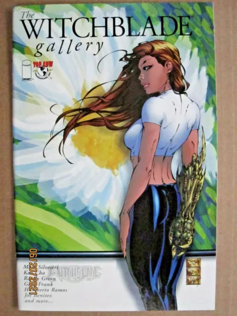 2000 Image Comics The Witchblade Gallery #1 Michael Turner Cover
