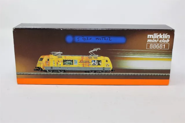 Z Scale Marklin mini-club 88681 BR 101 DB New 5 Pole Motor