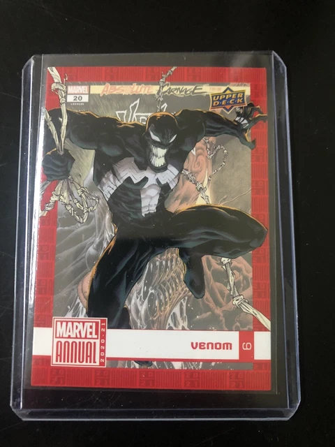 2020/21 UD Upper Deck Marvel Annual "TIER 3" SP Variant Card #6....VENOM