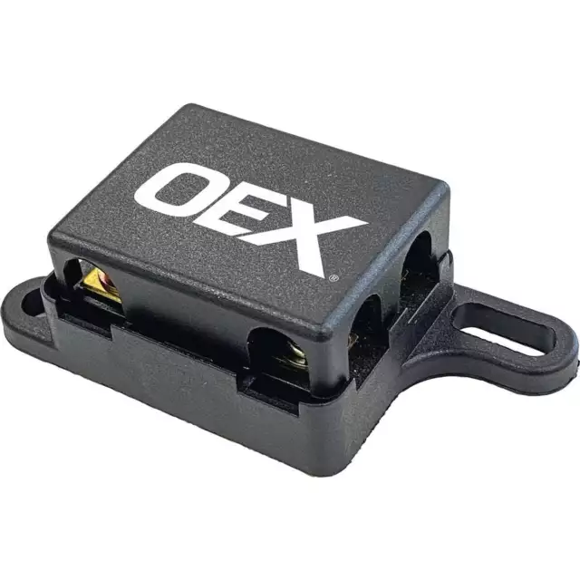 OEX Twin In-Line Ang / Ans Midi Fuse Holder With Cover ACX6535