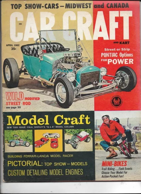 Car Craft Magazine---April 1962