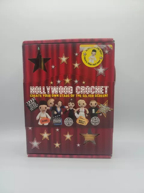 Hollywood Crochet Kit Elvis Doll New In Box Parragon Books