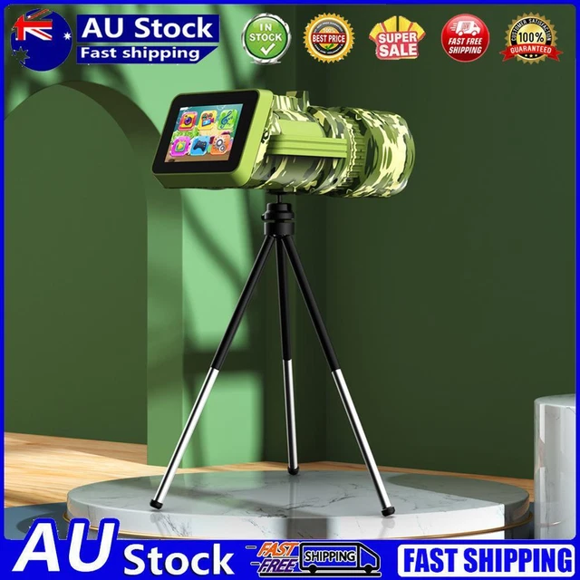 Outdoor Cameras 2.0-inch Screen Monocular Telescopes 2000mAh for Camping Hiking