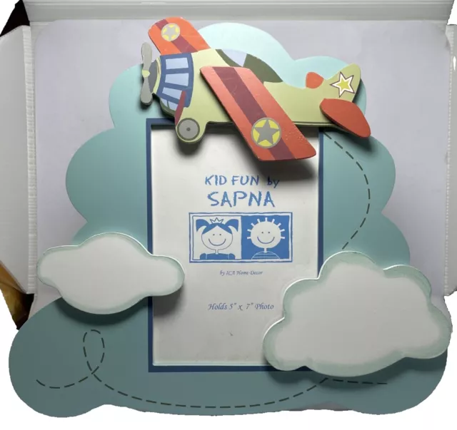 Kid Fun By Sapna Airplane Photo Frame 5x7