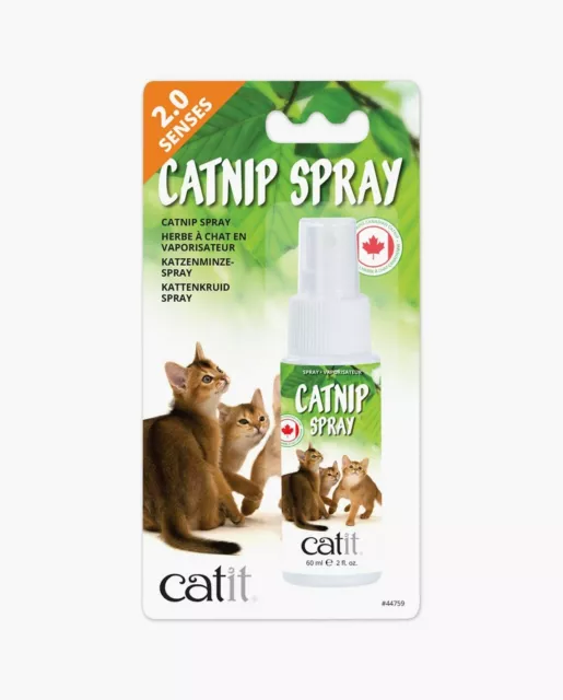 CATIT SENSES 2.0 CATNIP SPRAY Spray a base di Catnip per Gatti Erba Gatta 60ml
