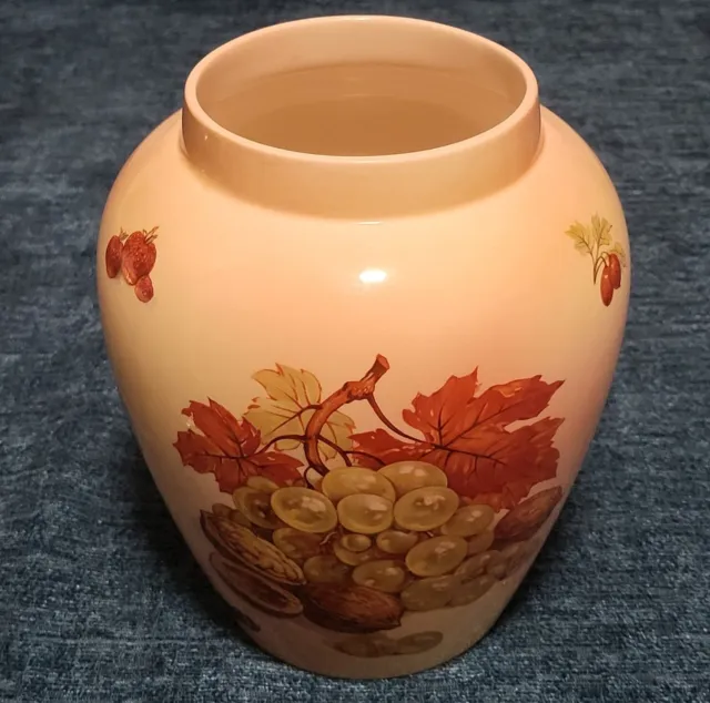 Royal Worcester Spode Palissy Royale Obstsammlung Ingwerglas ohne Deckel/Vase