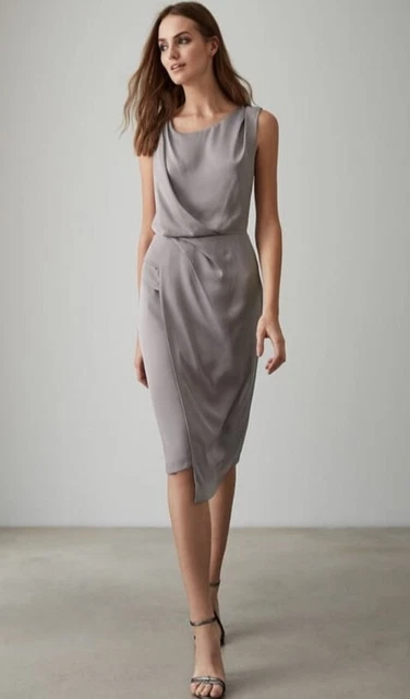 Reiss karina sales dress raspberry