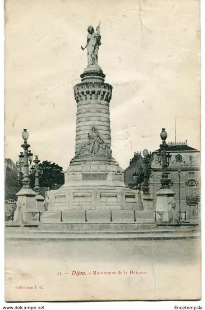 CPA -Carte postale-France - Dijon - Monument de la Défense - 1905 (CP1541)