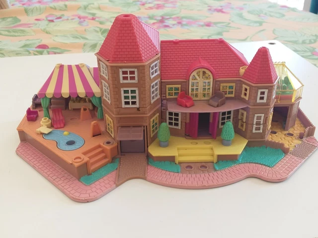 Playset Polly Pocket Restaurant Drive in Burger - Thru