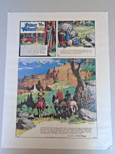 Prince Valiant - Ltd. edition print #501/ 1500