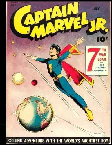 Captain Marvel Jr. #31: Classic Superhero Comics from the Golden Age 1945