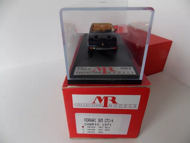 Ferrari  365 GTC/4  Cabrio ( 1971 ) - 1/43  MR Collection 45A  no BBR, Looksmart