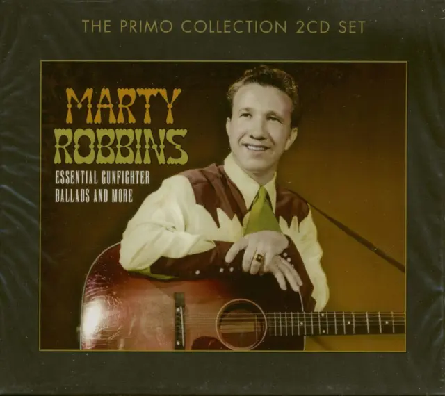 Marty Robbins Essential Gunfighter Ballads and More Double CD NEW