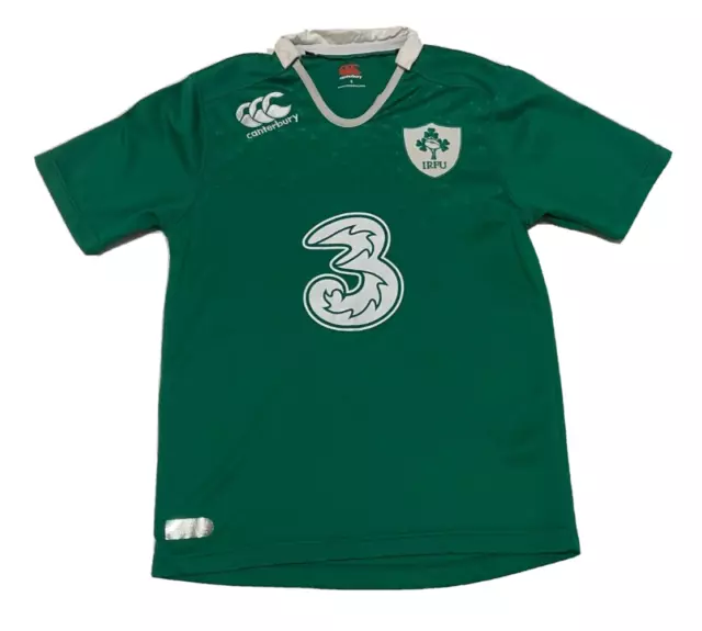 Ireland Rugby 2014 - 2015 Home Union Shirt Canterbury Size S