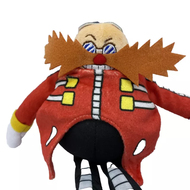 Dr Eggman Robotnik - Stuffed Plush - Sonic The Hedgehog - Brand New