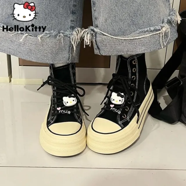 Sanrio Cartoon High Top Sneaker Board Schuhe Hello Kitty Y2K Anime
