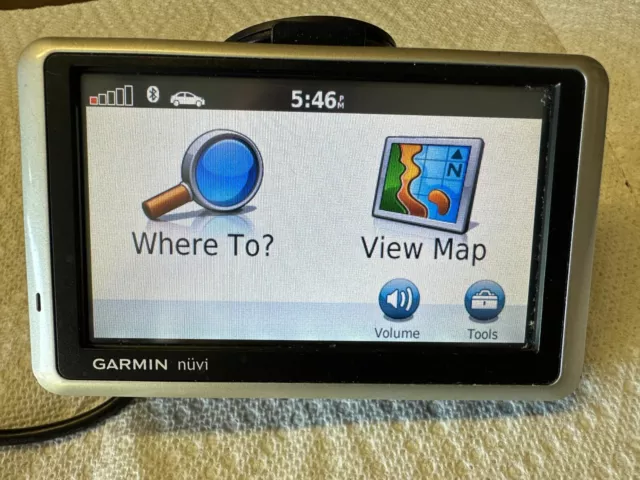 Garmin - Nuvi GPS 1300 Unit & Cord (Tested/Working)