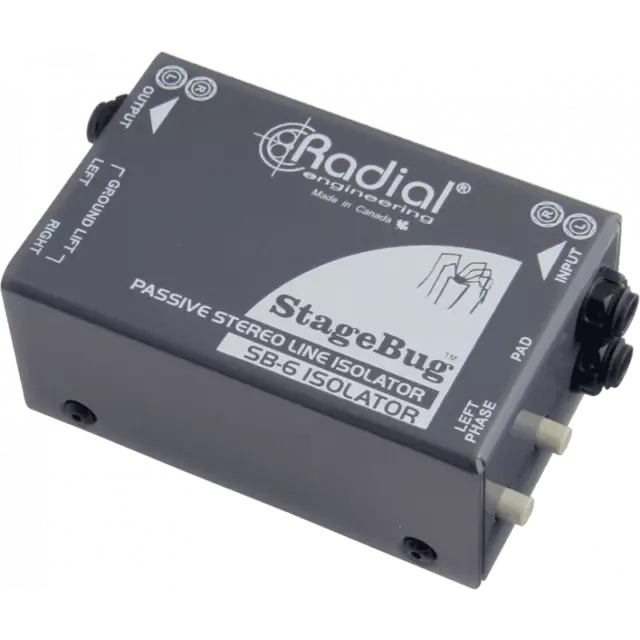 Radial SB-6-ISOLATOR - Isolateur de ligne stéréo