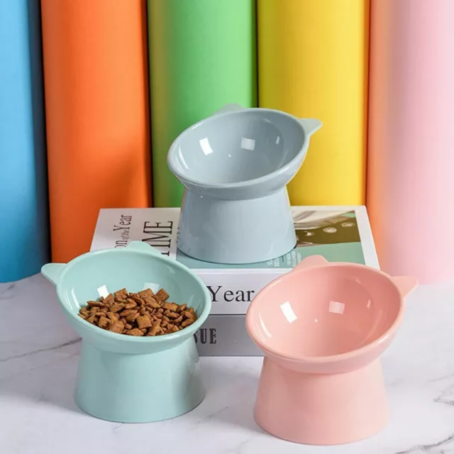 Pet Elevated Bowls PET Cat Dog Protects Cervical Vertebravels High Feeding Bowl