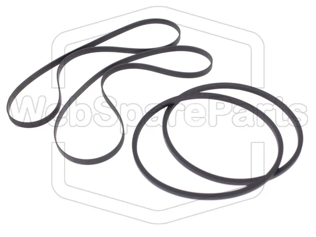 Jeu De Courroies Pour Platine Cassette Kenwood KX-9050 – Remplacement Facile, Neuf