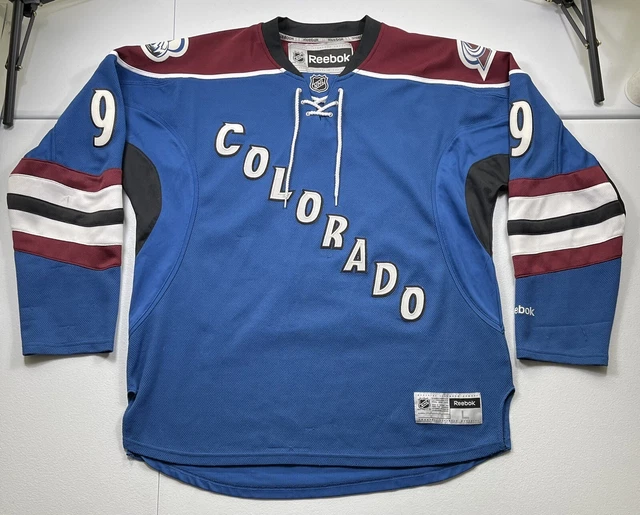 Authentic Duchene #9 Colorado Avalanche Alternate Blueberry NHL Hockey  Jersey