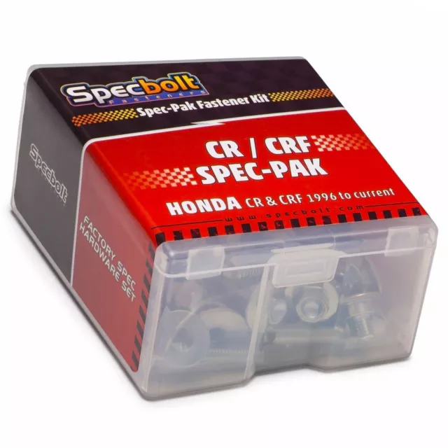 HONDA SPEC-PAK Bolt Kit CR60 CR80 CR85 CR125 CR250 CRF250 CRF450 CR500 SPECBOLT