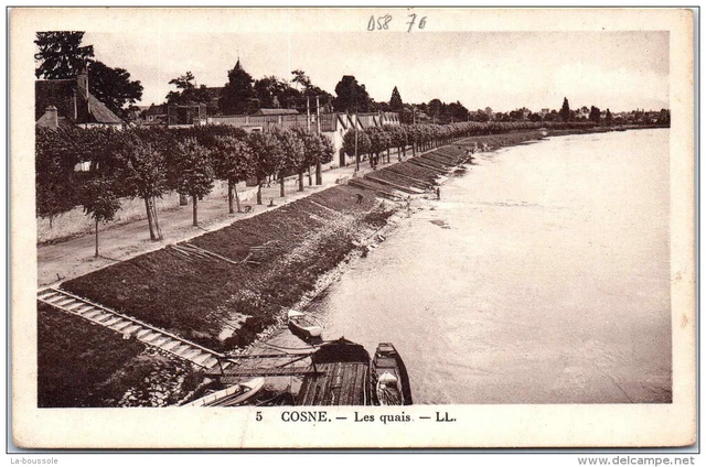 58 COSNE - les quais de loire