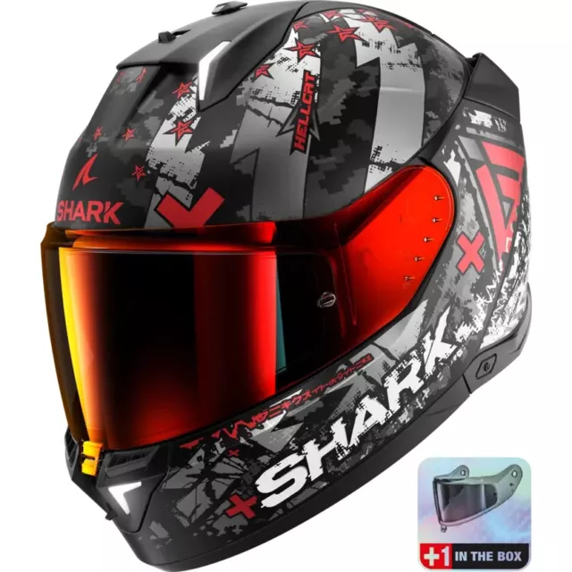 Casque Intégral Shark Skwal i3 Hellcat Mat - Kur - Taille L