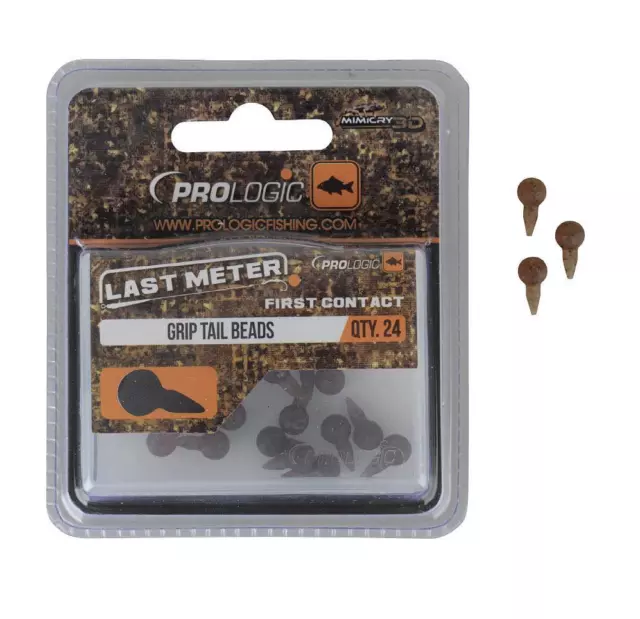 Prologic carp Fishing Last Meter Mimicry Grip Tail Beads 24pcs - 54417