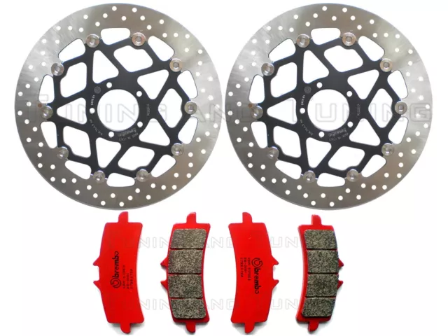 Dischi Freno Anteriore BREMBO + Pastiglie SINTER SA KTM SUPER DUKE 1290 R 2018