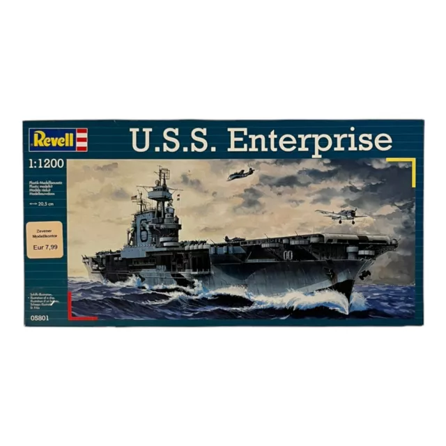 Revell 05801 U.S.S. Enterprise 1:1200 NEU & OVP