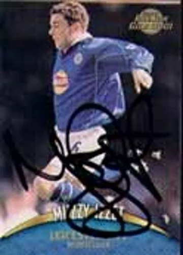 Muzzy Izzet - Leicester - Signed Trading Card - COA - (8510)