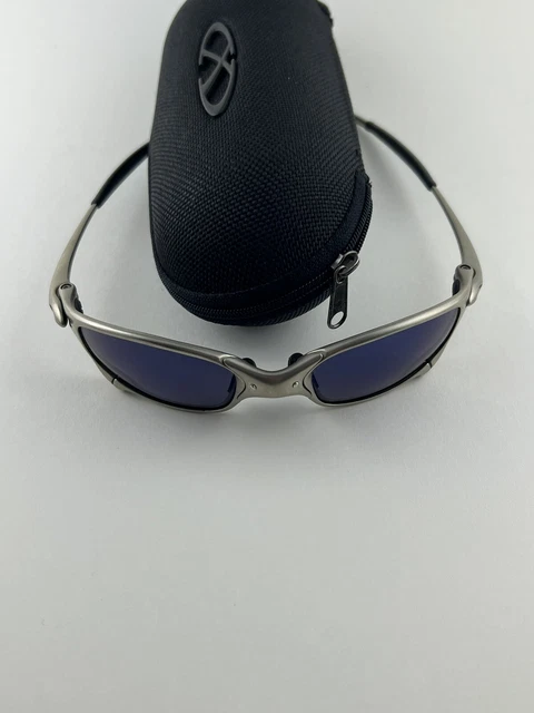 Oakley X Metal Juliet Plasma Ice Iridium Penny 04-114 Blue Hard Case Romeo Penny Oakley X Metal Juliet Plasma Ice Iridium Penny 04-114 Blue Hard Case Romeo Penny