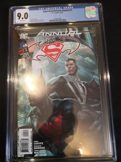 Dc Comics Superman/Batman Annual #4 Cgc 9.0 White Pages 1St Terry Mcginnis