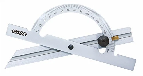 INSIZE 4797-150 Protractor 10-170 Degree 5.9" x 11.8"