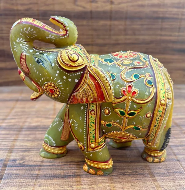 SCULTURA DI ELEFANTE in giada EUR 44 58 PicClick IT