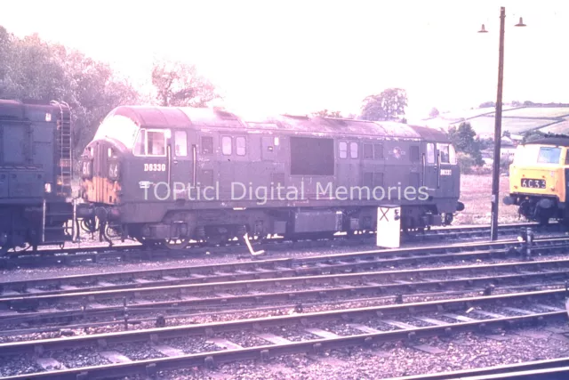 Rail 35mm Colour Slide D6330 Class 22 Exeter #EI934