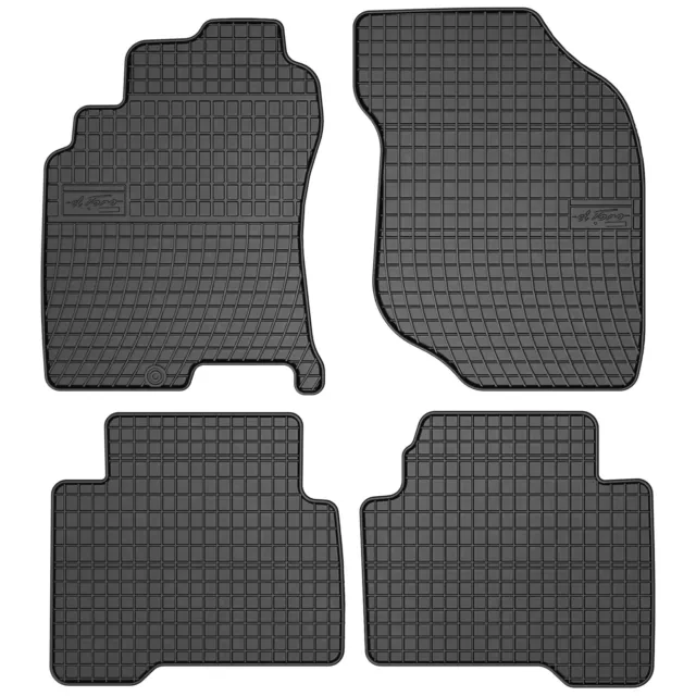 Caoutchouc Tapis De Sol Frogum El Toro pour Nissan X-Trail I 2000-2008 ensemble