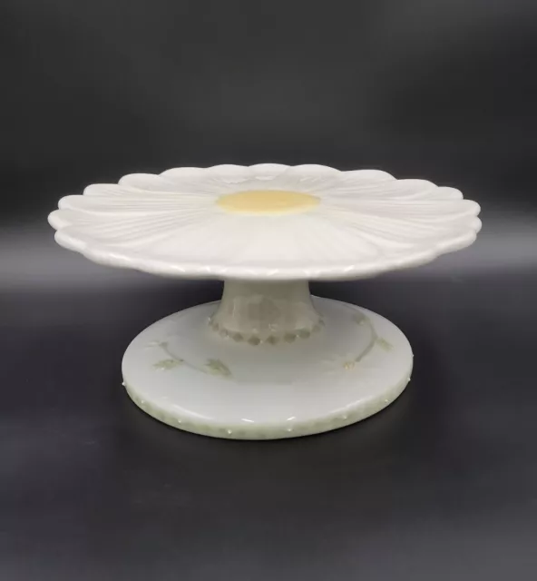 Block LOVES ME 10" Diameter Daisy Cake Stand EXCELLENT