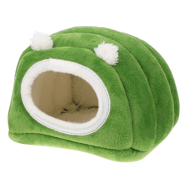Pet Hideout Hut Chinchilla Stuffed Hamster Plushy Pets Small Pet Bed