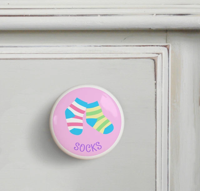 Bouton de tiroir de commode organisationnel chaussettes dresserz