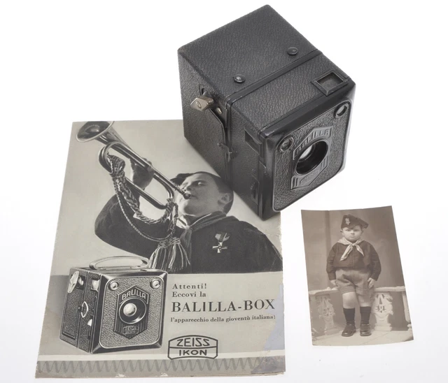 Zeiss Ikon rare box "Balilla" made for the Italian market, c.1935/36