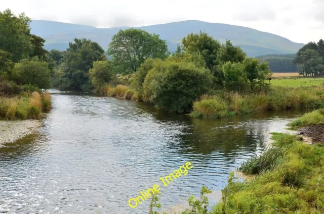 Photo 6x4 Confluence of the Tweed and the Biggar Water Drumelzier/NT1334 c2013