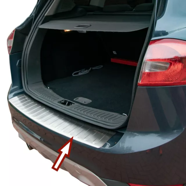 Protector de Parachoques trasero compatible Ford Kuga I 2008-2012 Acero Inox.