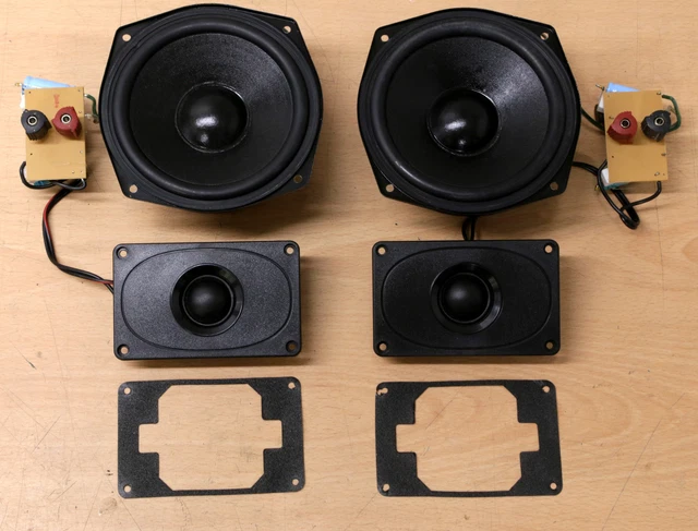 MISSION 731 HI-FI speaker drivers Tweeters woofers crossovers 60