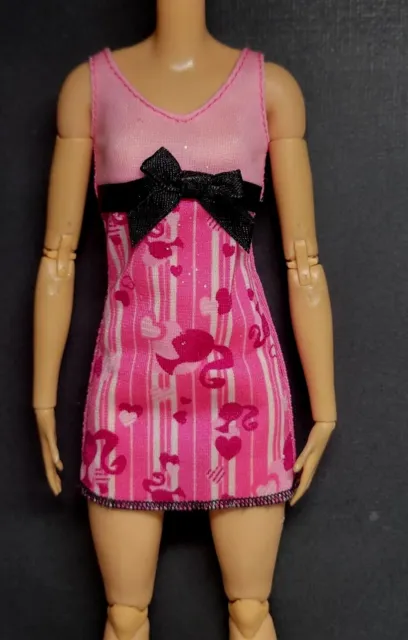 Mattel Pink Hearts Dress Valentine's Barbie Fashionistas Fashion Clothes Target