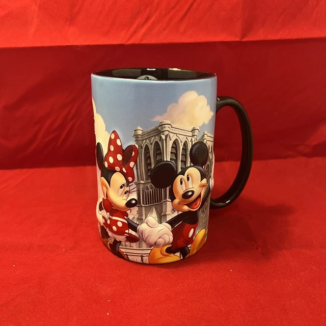 DISNEYLAND PARIS EXCLUSIVE ABC Disney Mickey Mouse Mug Tea Cup Letter D