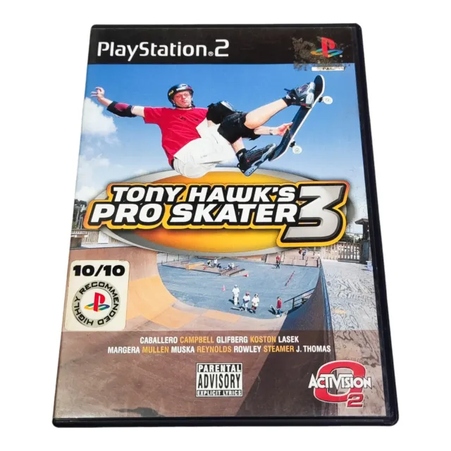 Tony Hawk's Pro Skater 3 PS2 Case - No Booklet or Disc - Replacement Set