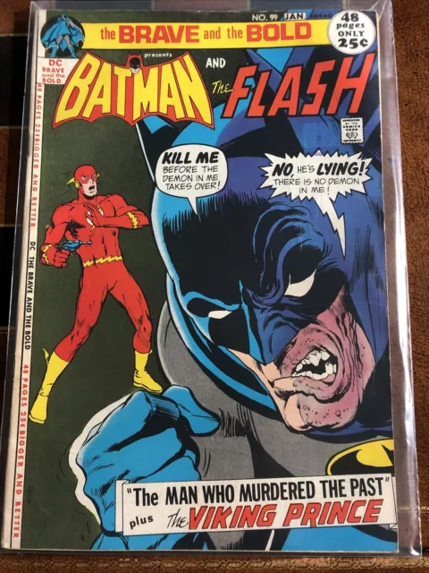 The Brave and the Bold / DC Comics / 1972 / Issue 99 - Batman, Flash