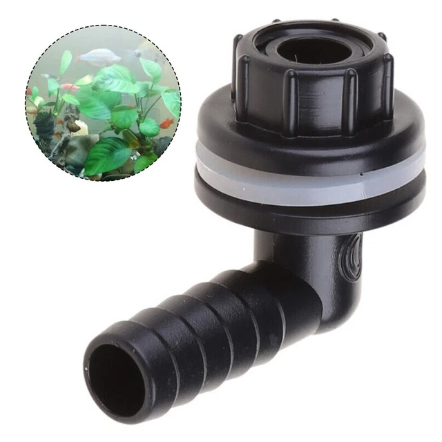 Raccordo A Gomito Per Acquari 16mm - Adattatore In PP Per Tubi Dell'Acqua, Colore Neve - Foto 8